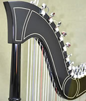 Diatonic harp