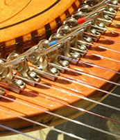 Lever harp