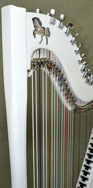 Electric harp